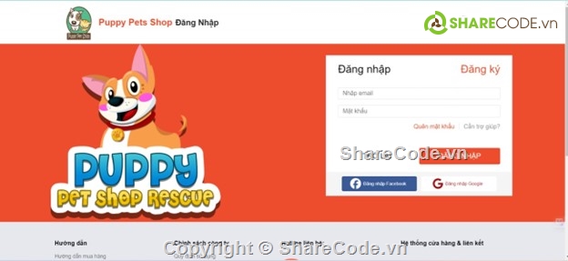 Code web,Web bán hàng,thú cưng,web php